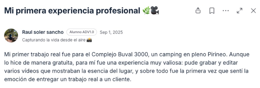 Testimonio
